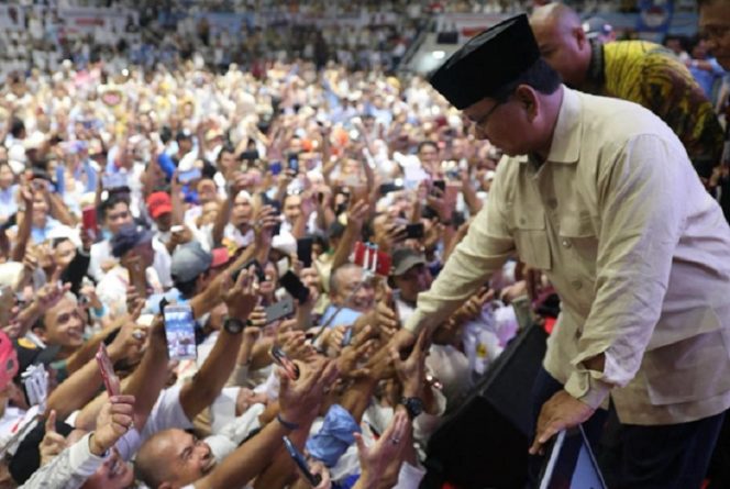 
 Prabowo : Kami Menyaksikan Rakyat Indonesia Menginginkan Perubahan