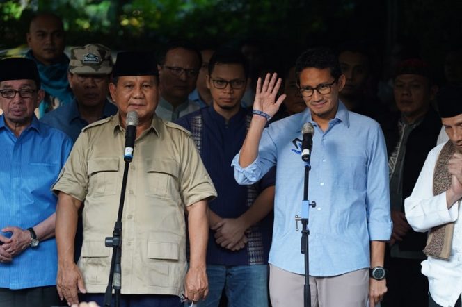 
 Bersama Prabowo, Sandiaga Siap Lakukan Hal Tak Terduga
