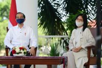 Presiden Joko Widodo dan Ibu Negara Iriana. (Foto : Muchlis Jr - Biro Pers Sekretariat Presiden)