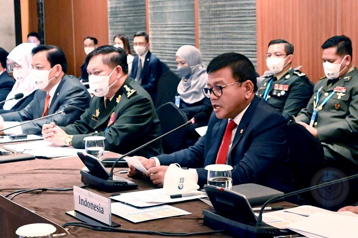 Wamenhan RI) M. Herindra mengikuti ASEAN-Republic of Korea DVMM yang diadakan di Seoul, Korea Selatan. (Dok. Kemhan.go.id)