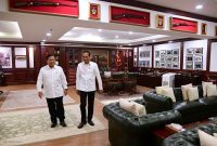 Presiden Jokowi dan Menhan Prabowo. (Dok. Tim Media Prabowo Subianto) 