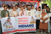 Relawan Tulus Ikhlas Melayani Gerakan RI Satu (TIM GARIS) Prabowo secara resmi mendeklarasikan diri mendukung Prabowo Subianto untuk maju Presiden RI 2024. (Dok. Tim Relawan Prabowo) 
