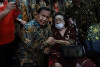 Menteri Pertahanan Prabowo Subianto menghadiri Acara perayaan Natal Nasional 2023 di Gereja Bethany Nginden, Surabaya, Jawa Timur, Rabu 27 Desember 2023. (Dok. Tim Media Prabowo)
