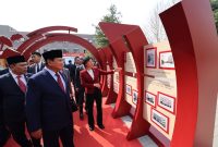Presiden terpilih 2024-2029 Prabowo Subianto menyempatkan untuk berkunjung ke sekolah Beijing No. 2 Middle School, di Dongcheng District, Beijing. (Dok. Tim Media Prabowo)