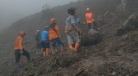 Insiden Tanah Longsor Tana Toraja, Sulawesi Selatan. (Dok. BPBD Kabupaten Tana Toraja)