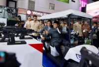 Presiden Republik Indonesia, Prabowo Subianto, dalam pembukaan Indo Defence Expo & Forum 2025. (Dok. Tim Media Prabowo)

