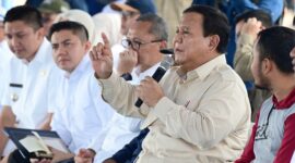 Presiden Prabowo Subianto. (Facebook.com @Setkab RI)