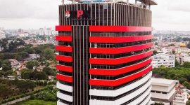 Gedung KPK di Jakarta, pusat penyidikan dugaan penyalahgunaan kredit LPEI oleh sejumlah debitur. (Dok. Kpk.go.id)