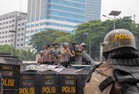 Ribuan massa memenuhi jalanan, sorotan PBB tertuju pada cara aparat mengelola protes. (Instagram.com @herrysyahnana)