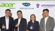From left to right: Acer Medical Chairman and CEO Allen Lien; Neweye CEO MR. SOMYOT PONGSANGIAM; Neweye Vice President MRS. SURATTANA PONGSANGIAM; and Univision Taiwan General Manager Bryan Chiu.