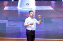 Leon Wang, President of Huawei's Data Communication Product Line, unveiled the HUAWEI eKit Intelligent Office Solution