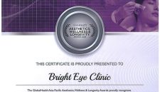 Bright Eye Clinic Named Ophthalmology Wellness Clinic of the Year in Korea