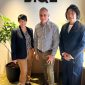 (Left to right): Deborah Kirkham, CEO of Side; Andrea Cordella, Global Head of Art and Chengdu Studio Head at Side; and Teppei Tachibana, Chairman of Side, President and CEO of Pole To Win Holdings officially announce Side Chengdu.